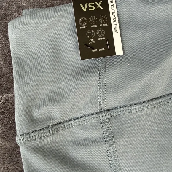 Women’s Victoria’s Secret VSX Essential High Rise Leggings - NWT Size Large - Picture 5 of 6
